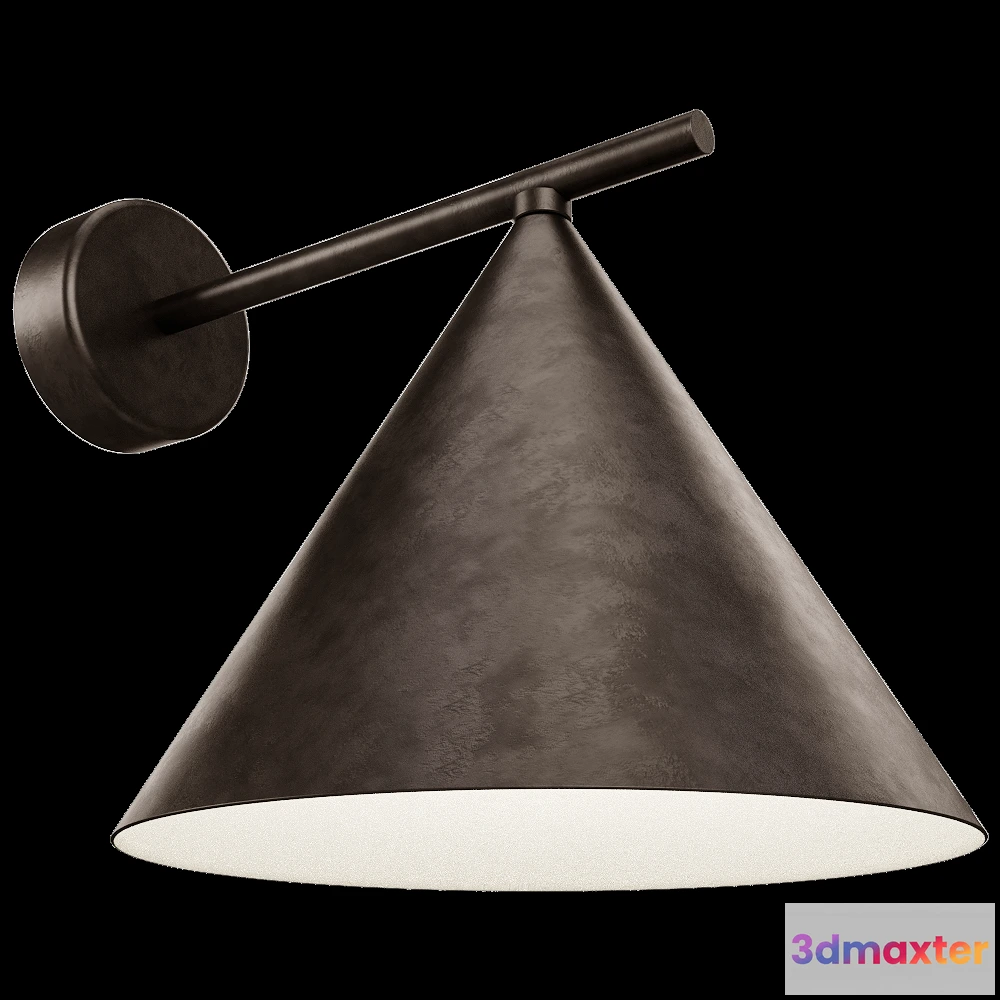 1661478 - Il Fanale - Wall lamp Cone 286.08.EE 3D Max