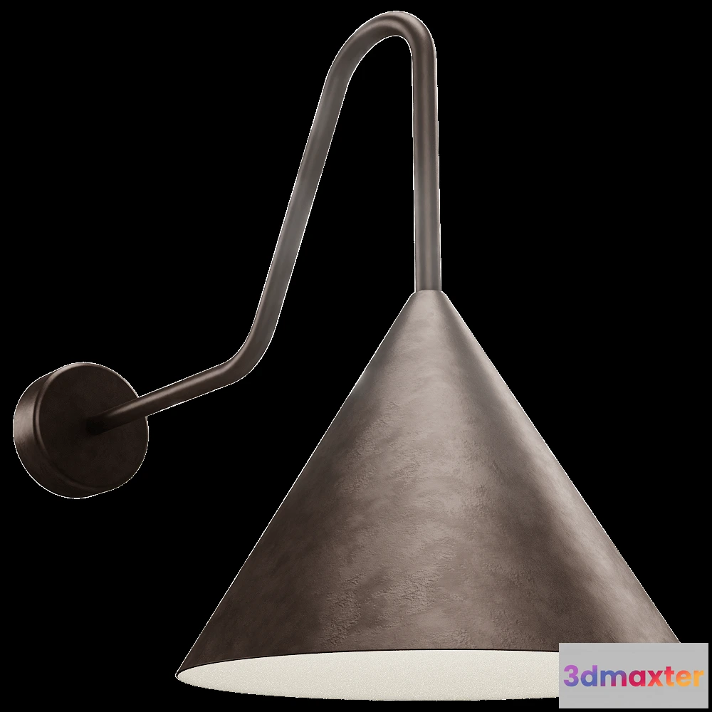 1661480 - Il Fanale - Wall lamp Cone 286.07.EE 3D Max