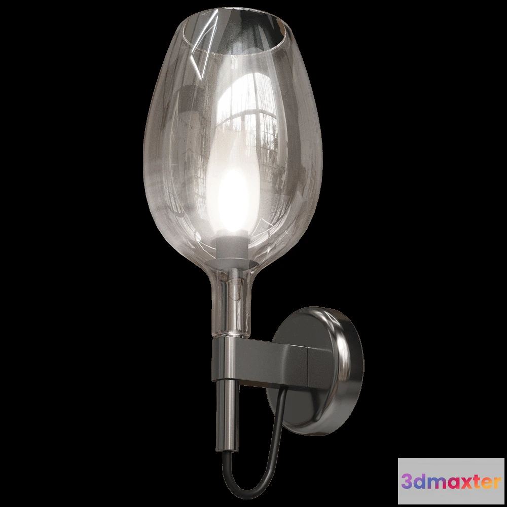 1661498 - Italamp - Wall lamp Rose 3050 AP1 3D Max