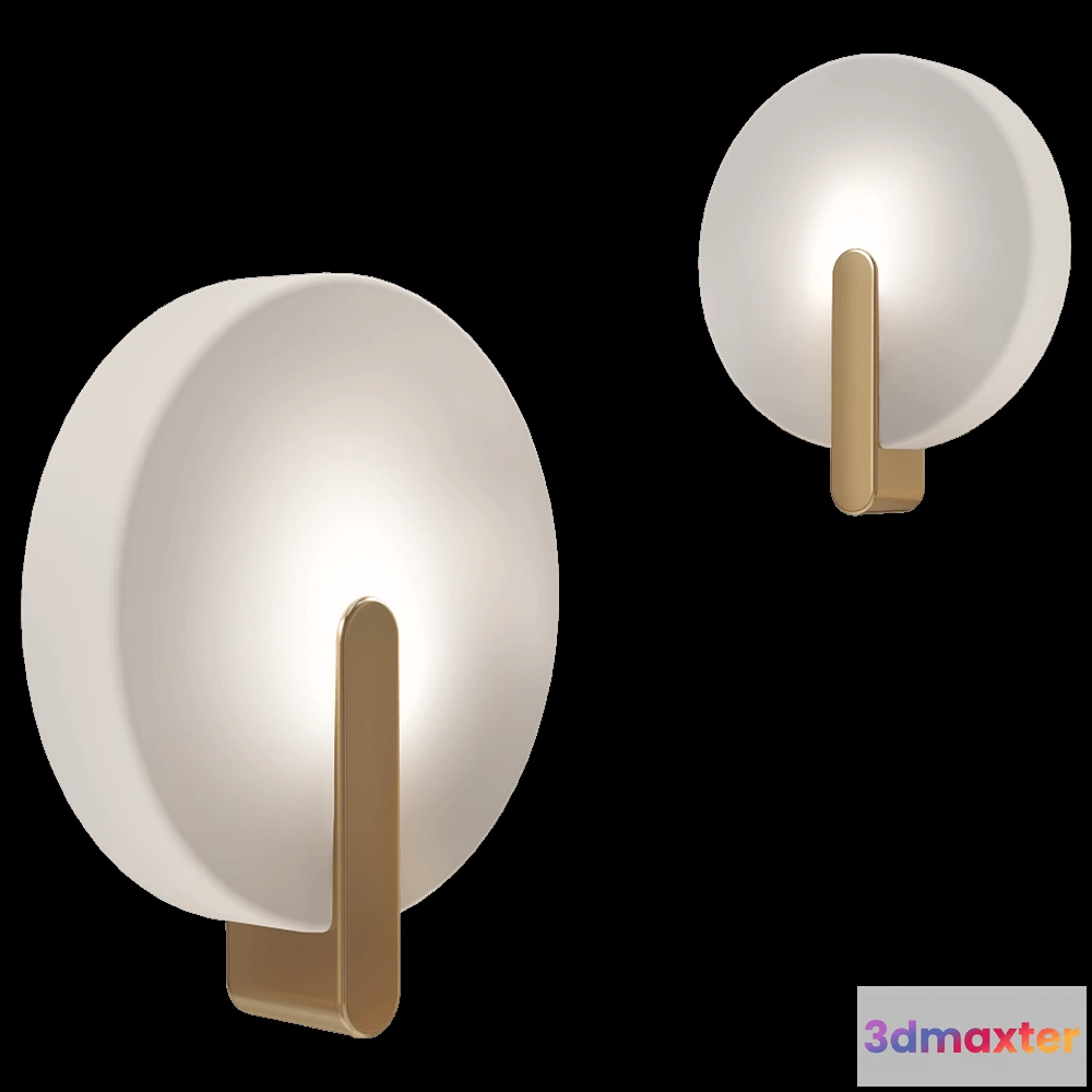 1661502 - Italamp - Wall lamp Sinua 3D Max