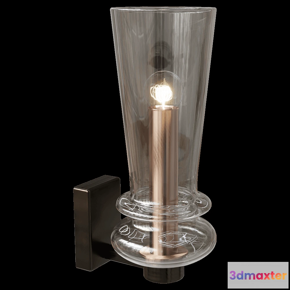 1661508 - Italamp - Wall lamp Licio 2296 APG 3D Max