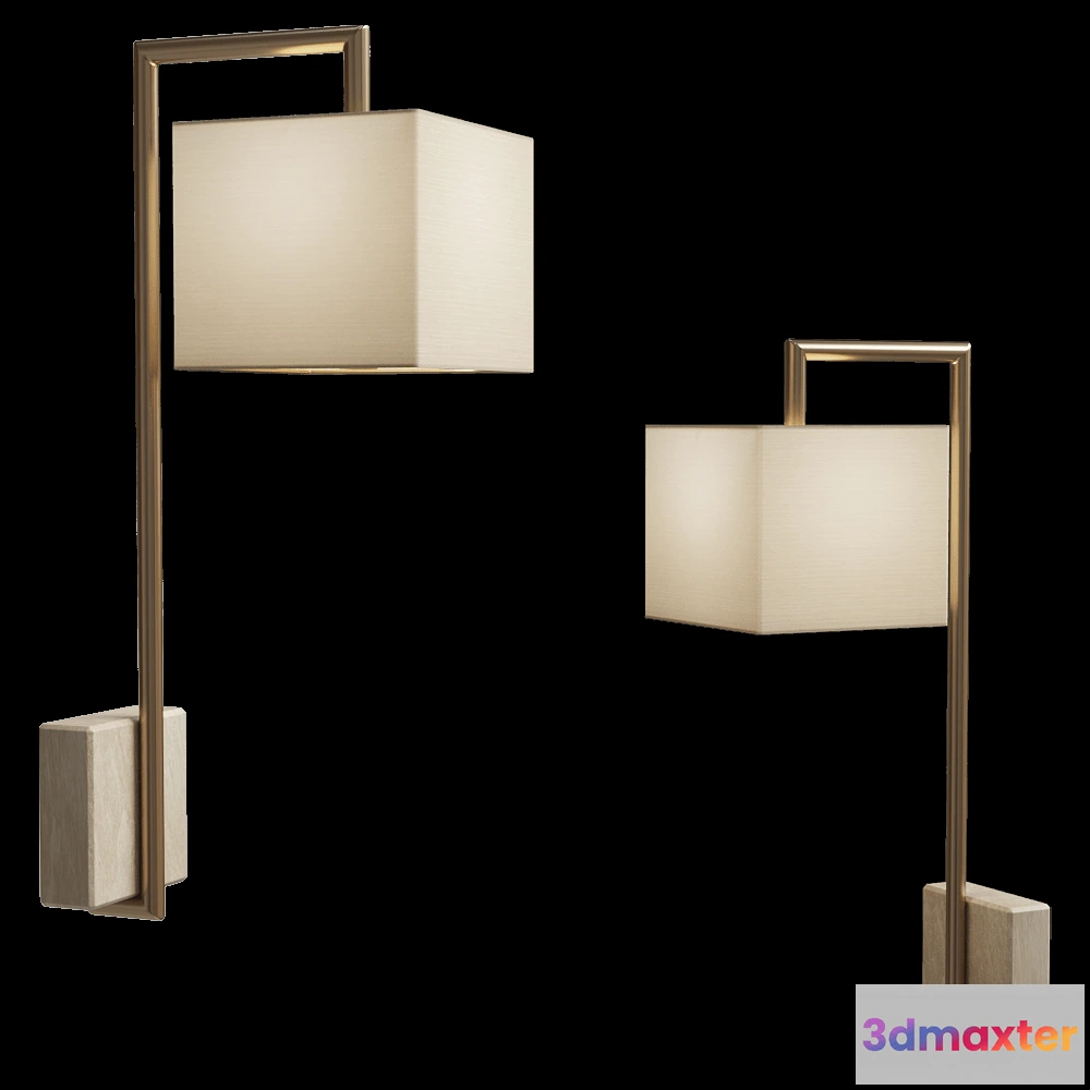1661514 - Italamp - Wall lamp Tinta 3D Max