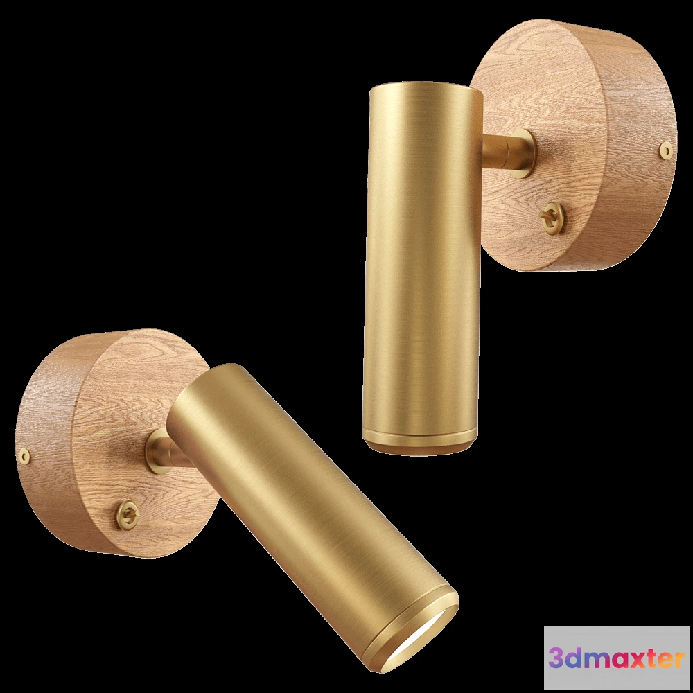 1661532 - Kaishi - Wall light Tubi 3D Max