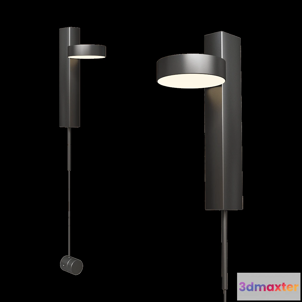 1661542 - Kink light - Wall light Vinetta 08422.19 3D Max