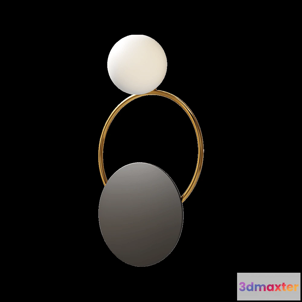 1661550 - Kink light - Wall light Arwen 08442.20 3D Max