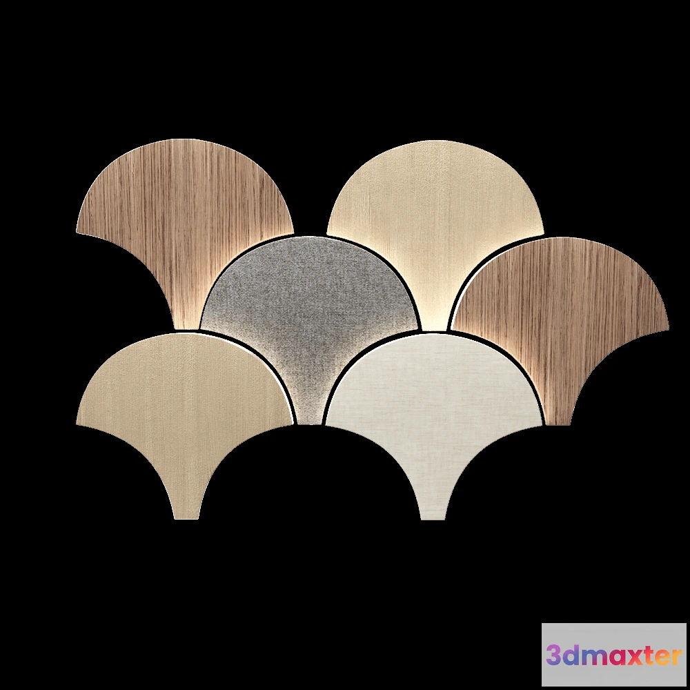 1661618 - La Villa Boutique - Wall lamp Palm 3D Max