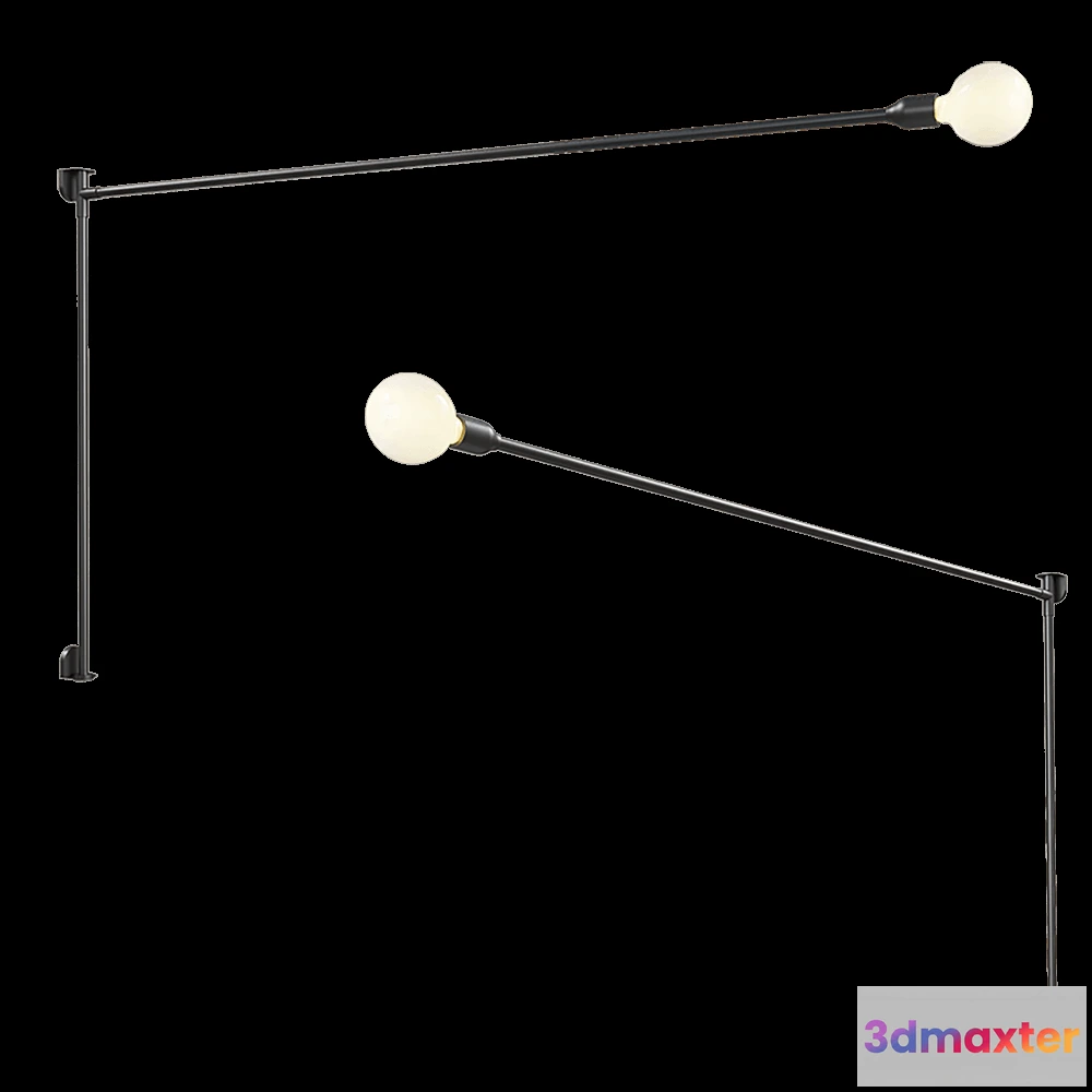 1661626 - Lapalma - Wall lamp Pivotante 3D Max