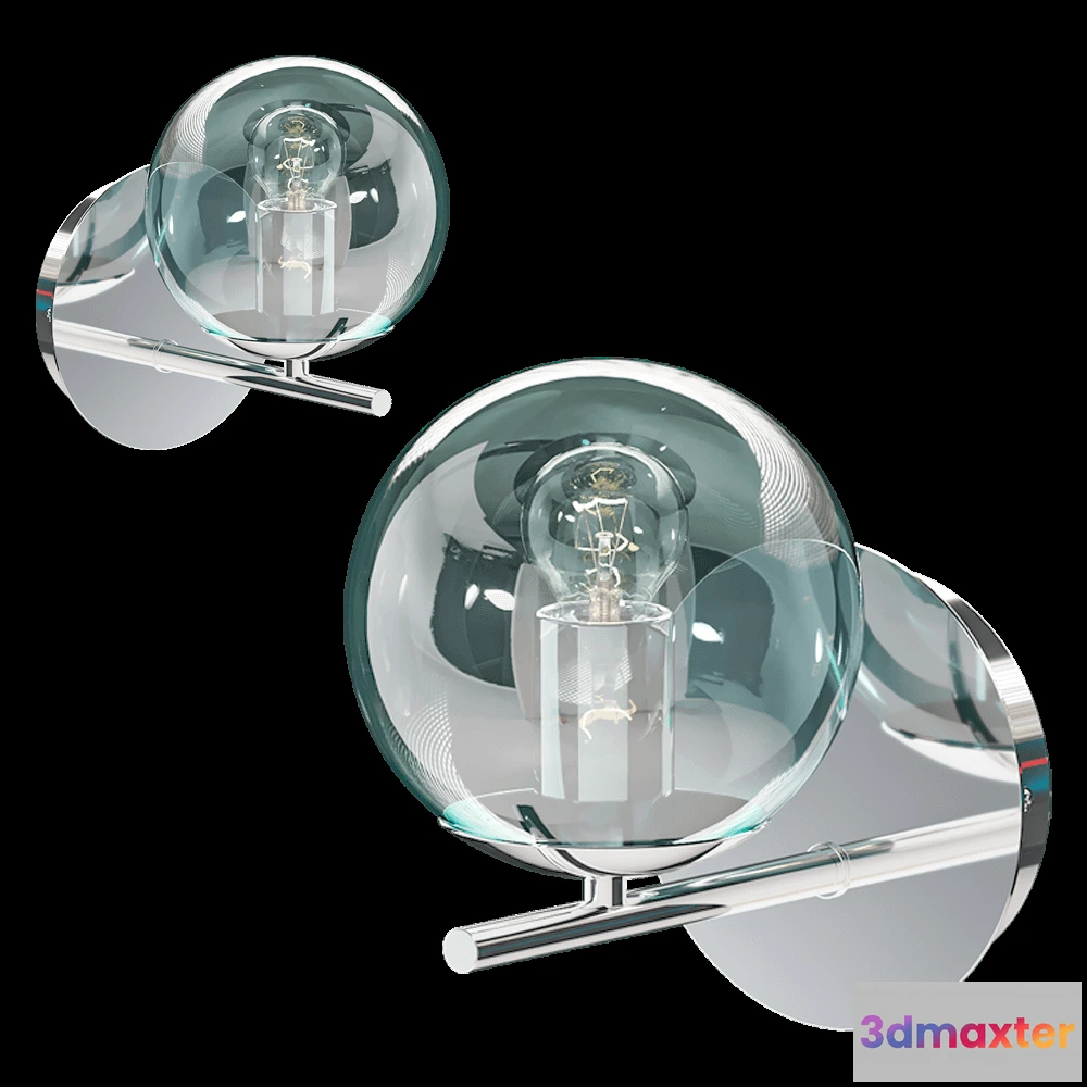 1661706 - Lumion - Wall lamp Sierra 44541WT 3D Max