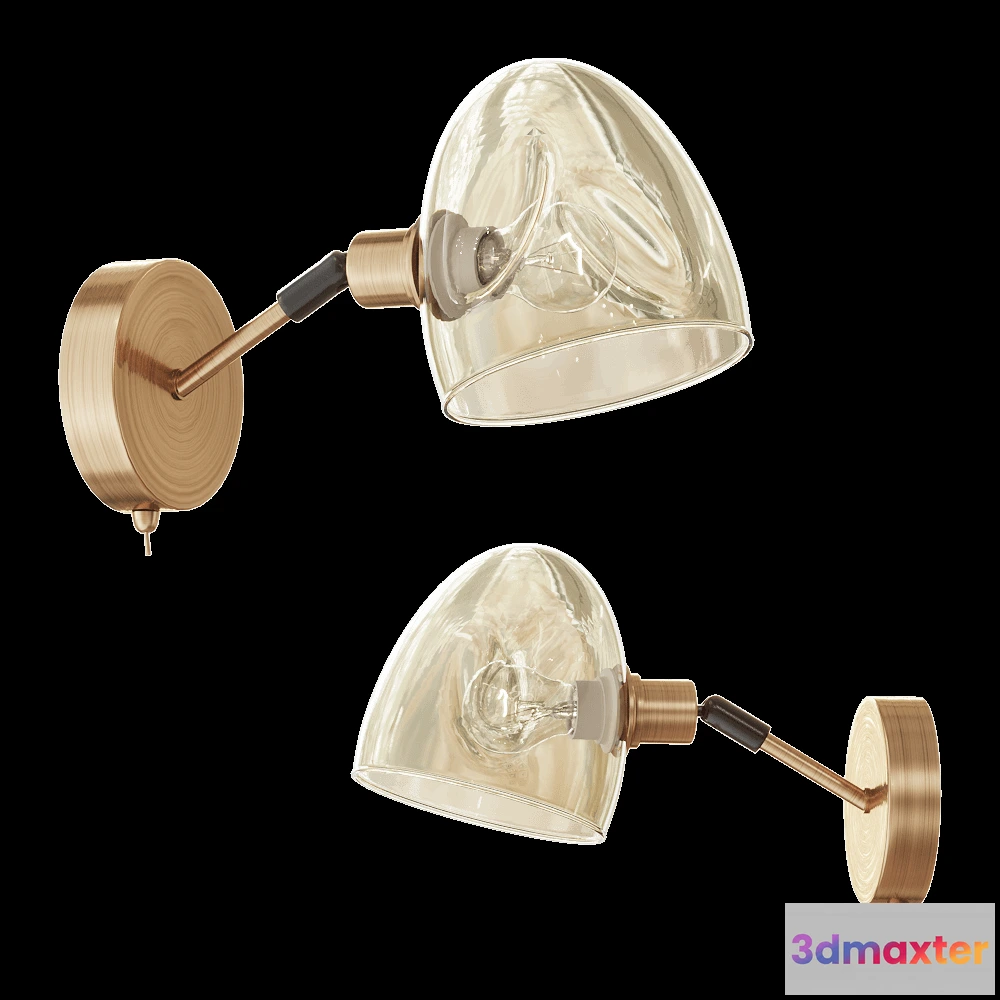 1661708 - Lumion - Wall lamp Noah 44341W 3D Max