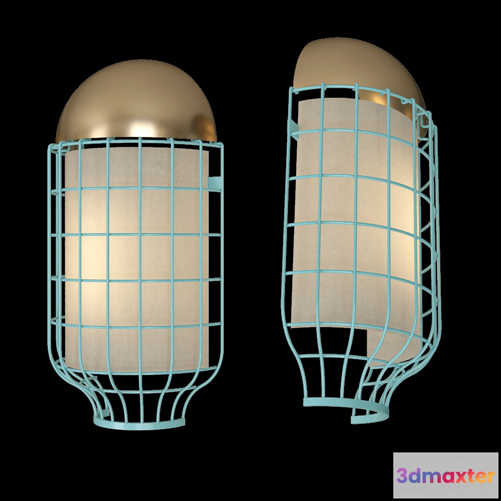 1661764 - Mambo Unlimited Ideas - Wall lamp Magnolia 3D Max