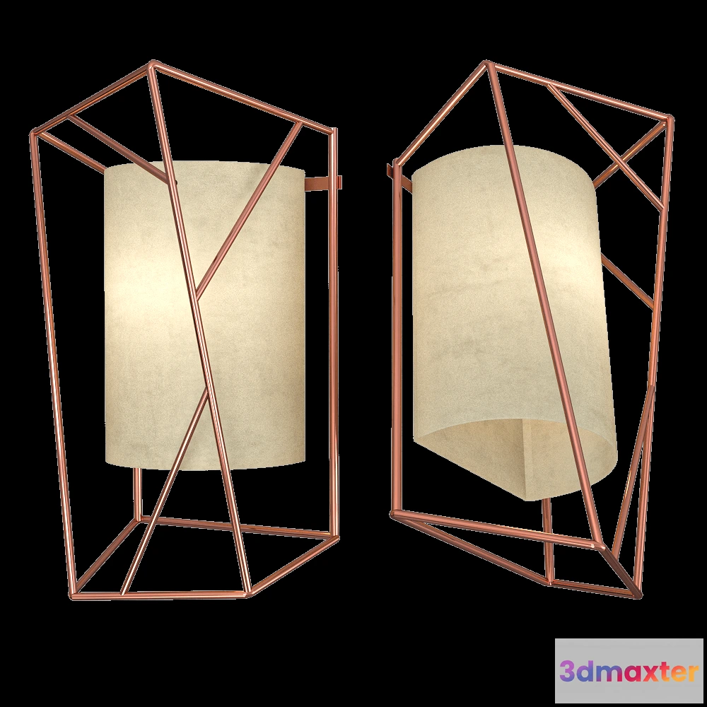 1661776 - Mambo Unlimited Ideas - Wall lamp Star 3D Max