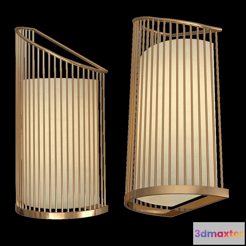 1661778 - Mambo Unlimited Ideas - Wall lamp New Spider 3D Max