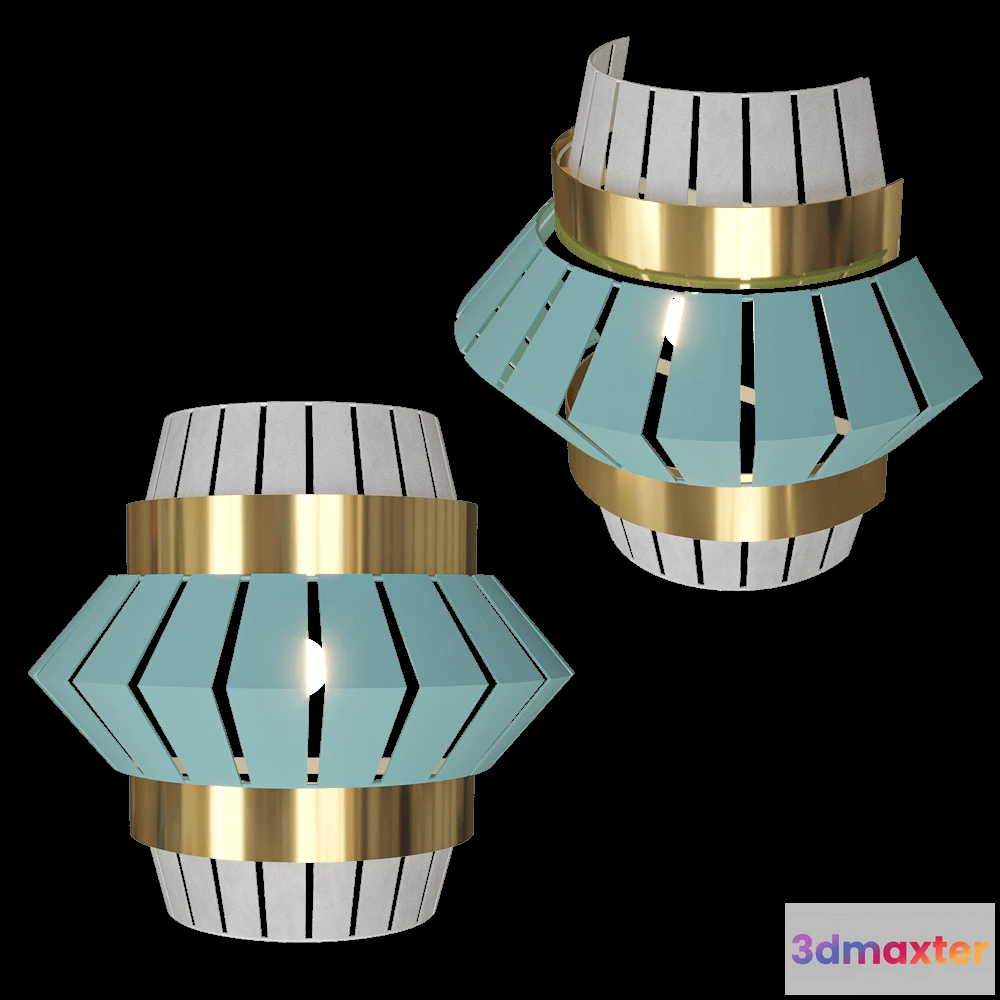 1661780 - Mambo Unlimited Ideas - Wall lamp Comb 3D Max