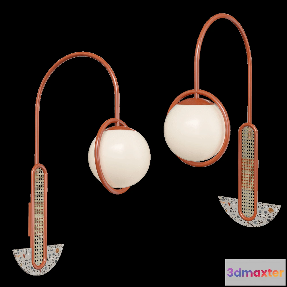 1661782 - Mambo Unlimited Ideas - Wall lamp Frame 3D Max