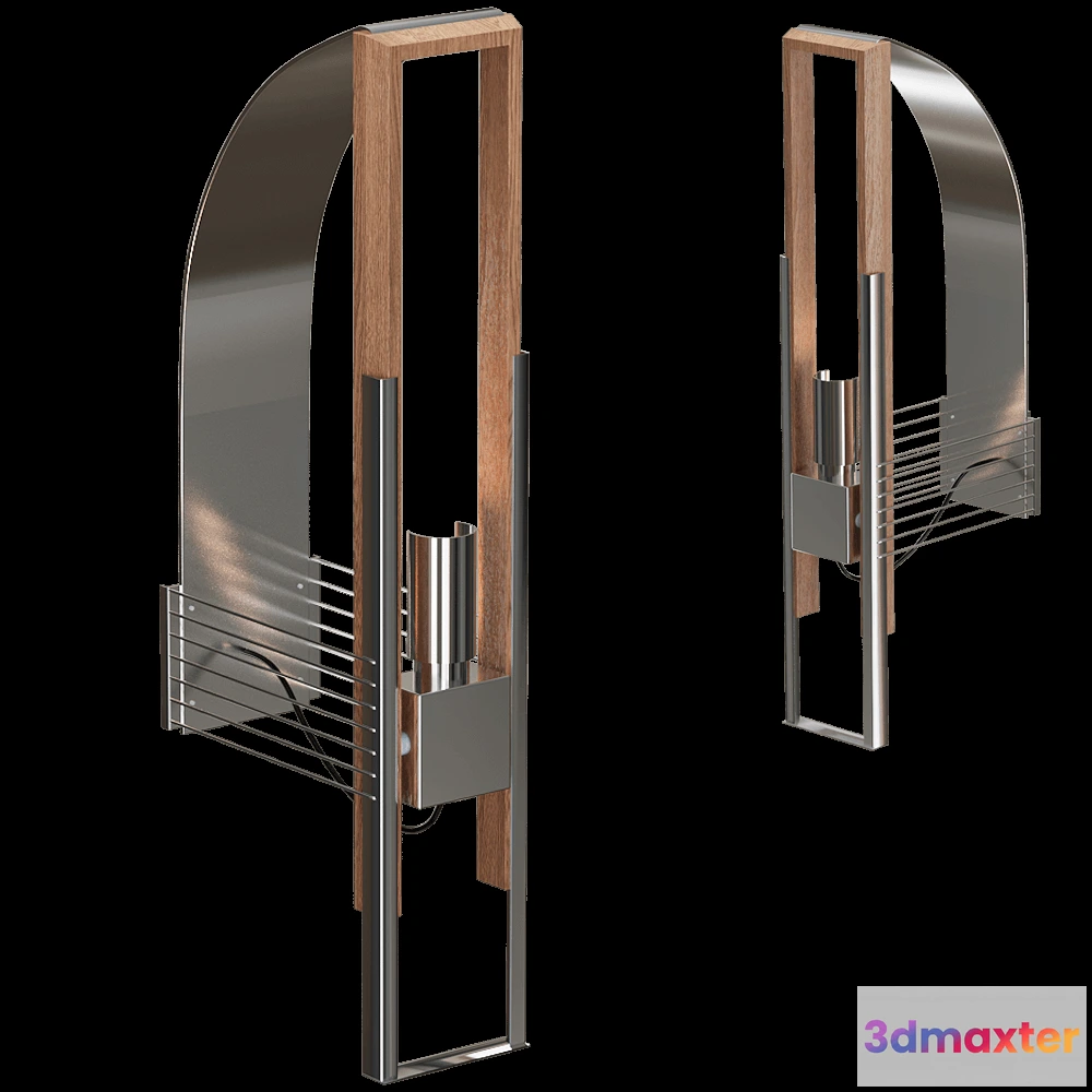 1661944 - Martinelli Luce - Wall lamp Marx 3D Max