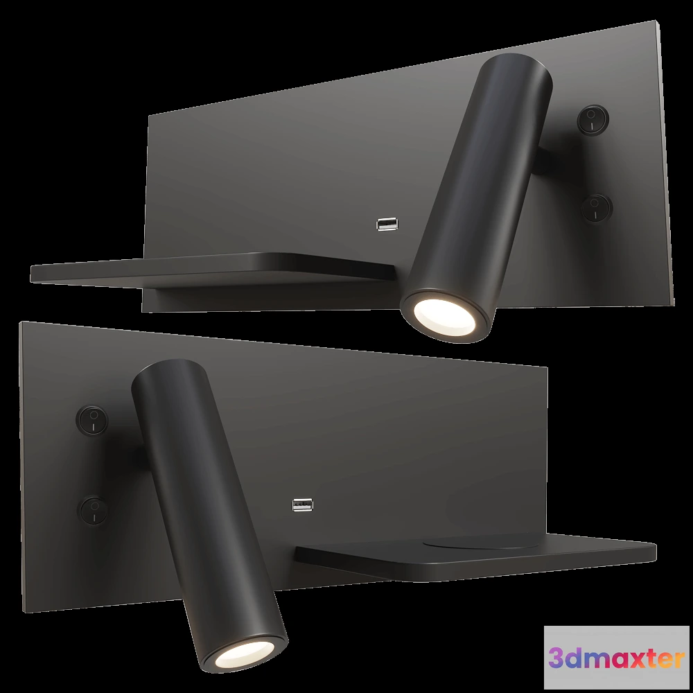 1661970 - Maxlight - Wall lamp Superior W0292 3D Max