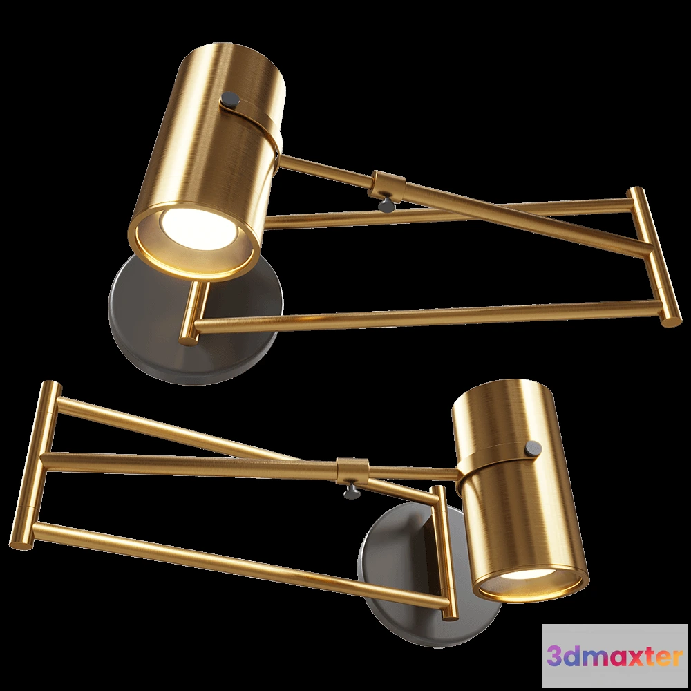 1661992 - Maxlight - Wall lamp Varsovia W0245 3D Max