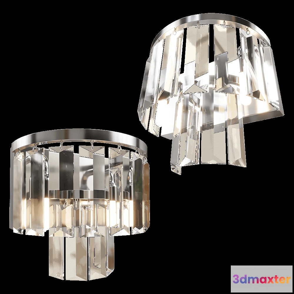1662014 - Maxlight - Wall lamp Monaco W0209 3D Max