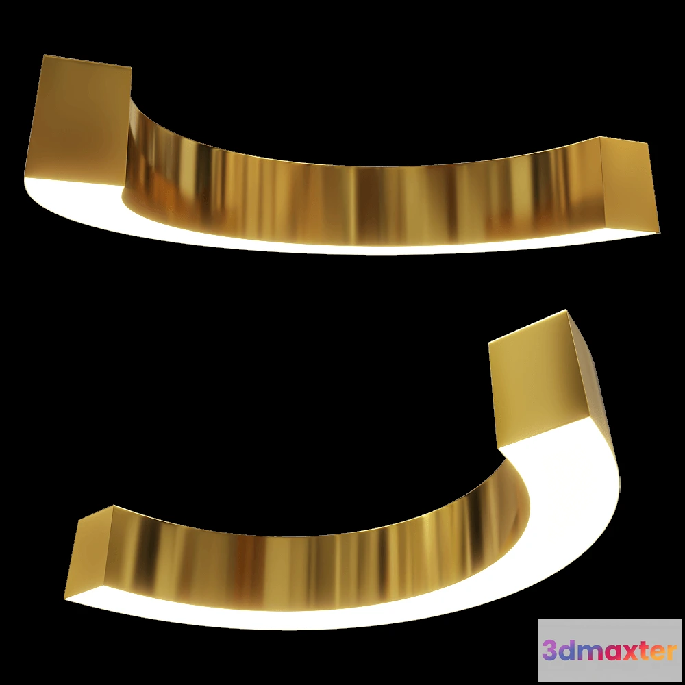 1662018 - Maxlight - Wall lamp Lotus W0276 3D Max