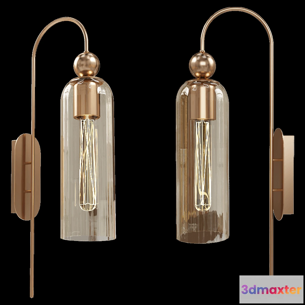 1662022 - Maxlight - Wall light Campanilla W0332 3D Max