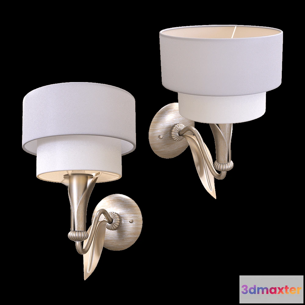 1662062 - Maytoni - Wall lamp Lillian H311-01-G 3D Max