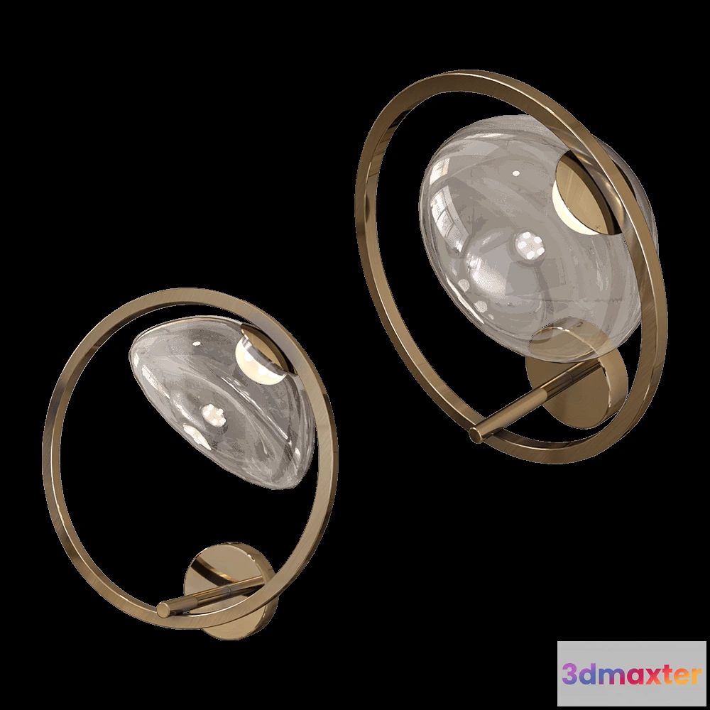 1662066 - Maytoni - Wall lamp  Moon MOD327WL-L5BS3K1 3D Max