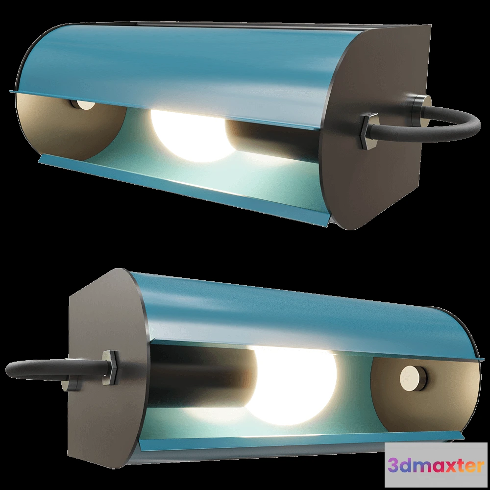 1662116 - Nemo Lighting - Wall lamp Applique Petite 3D Max