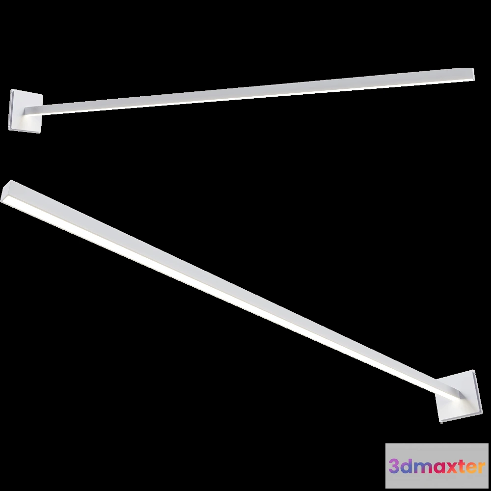 1662126 - Nemo Lighting - Wall lamp LINESCAPES CANTILEVERED 3D Max