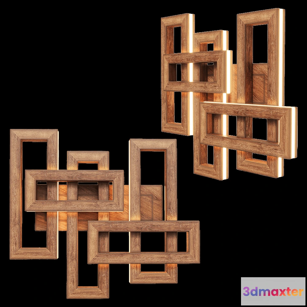 1662162 - NEXT LEVEL DESIGN STUDIO - Wall lamp Plex 3D Max