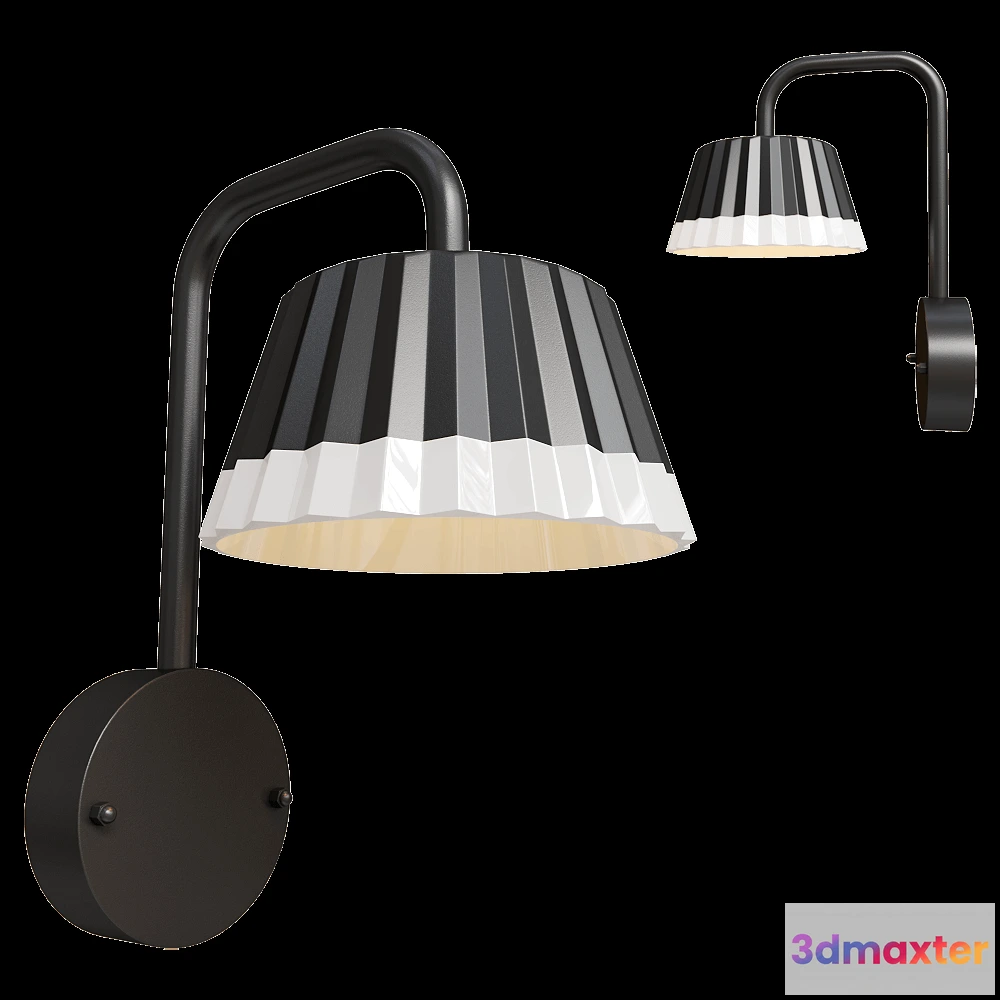 1662176 - Novotech - Outdoor wall lamp Gonna 358457 3D Max