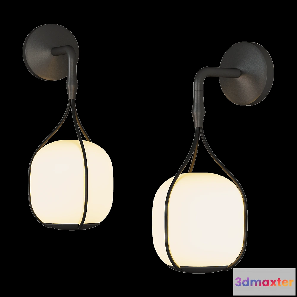 1662178 - Novotech - Outdoor wall lamp Street 358581 3D Max