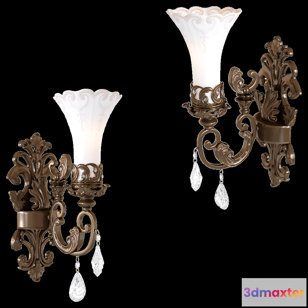 1662180 - Odeon Light - Wall lamp Ponga 24311W 3D Max