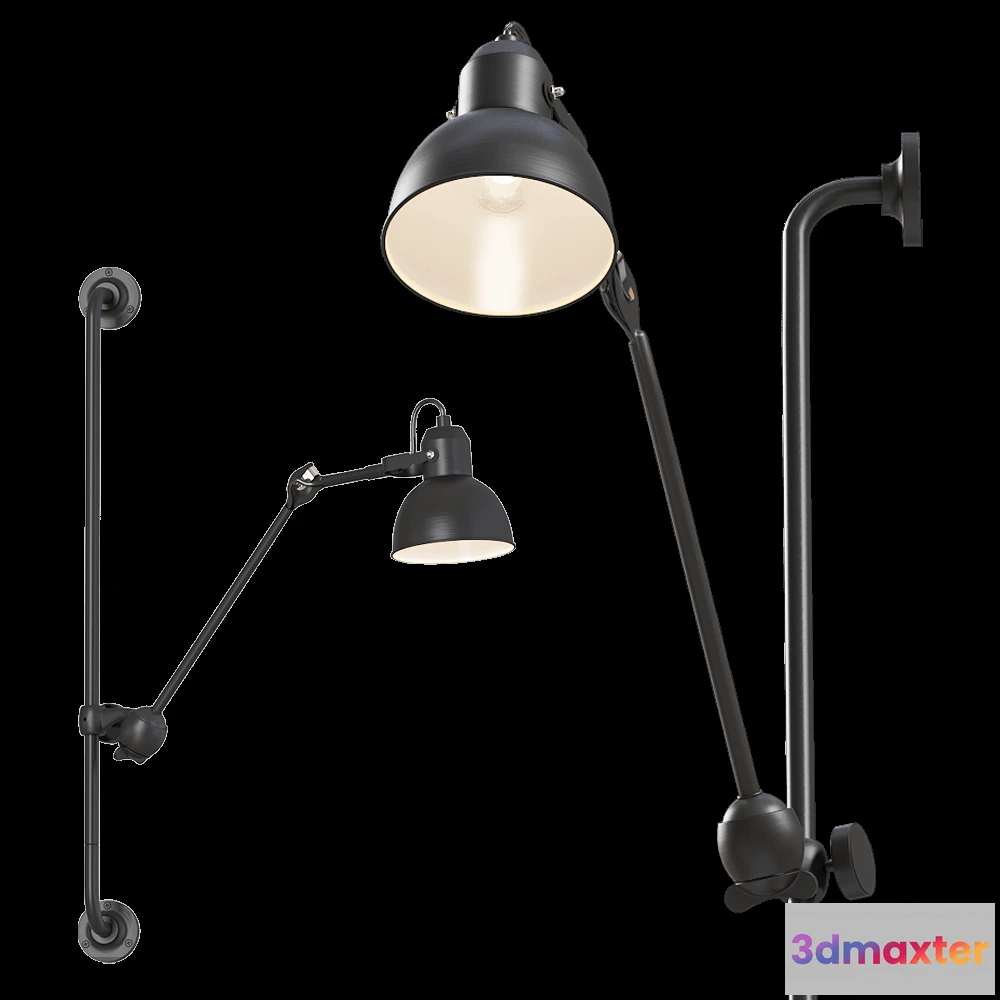 1662182 - Odeon Light - Wall lamp Arta 41251WA 3D Max