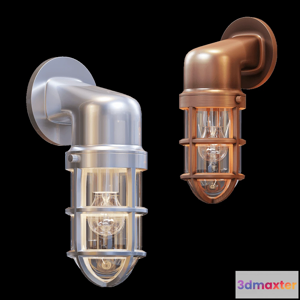 1662186 - Odeon Light - Wall lamp Lofi 41281W 3D Max