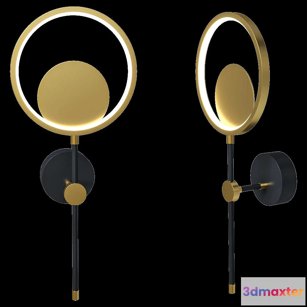 1662198 - Odeon Light - Wall lamp Denzel 432215WL 3D Max