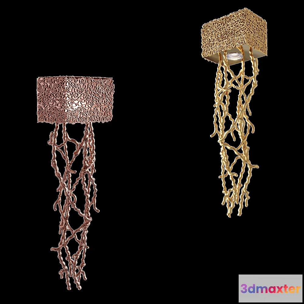 1662204 - Odeon Light - Wall lamp Mosara 47161W 3D Max