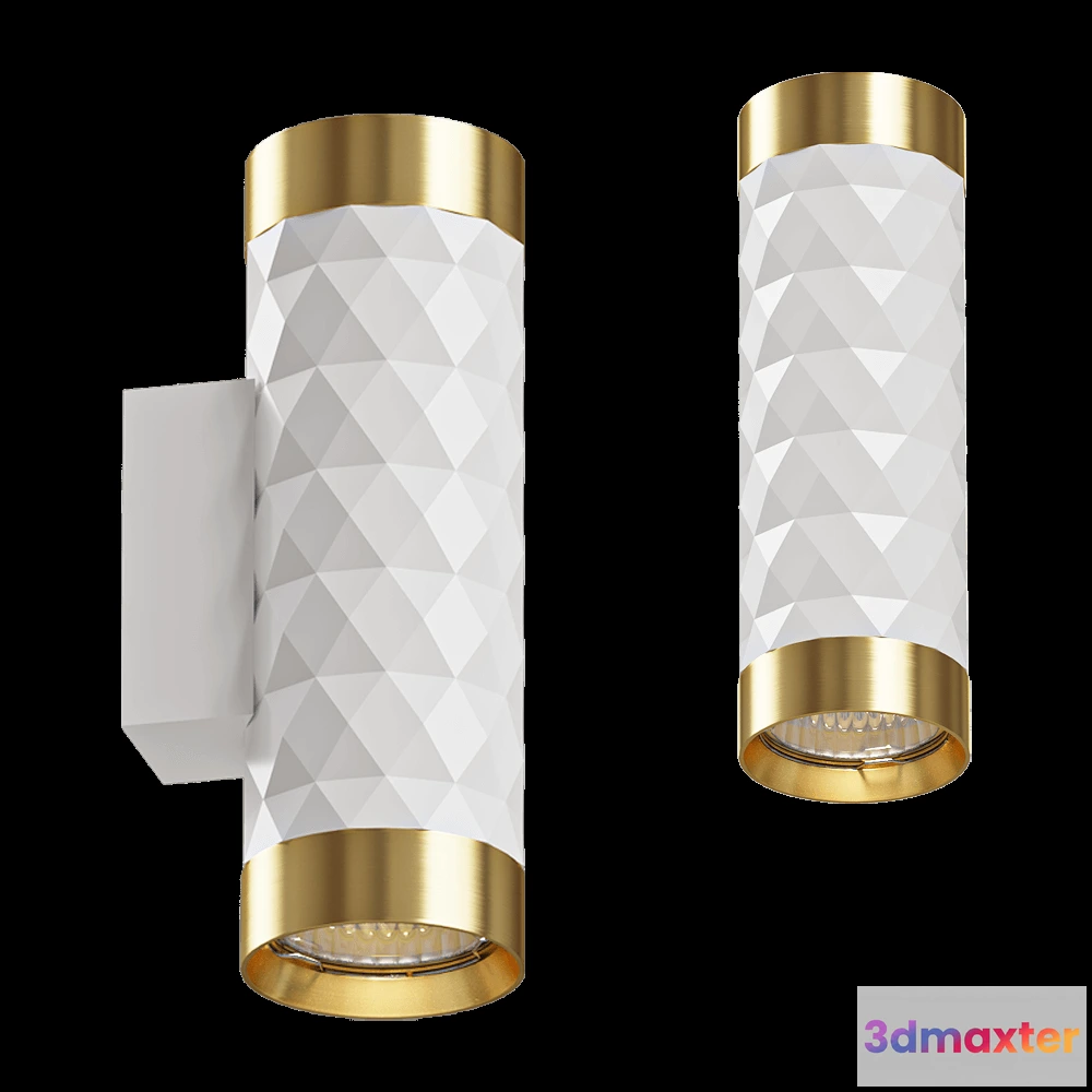 1662208 - Odeon Light - Wall lamp Ad Astrum 42862W 3D Max