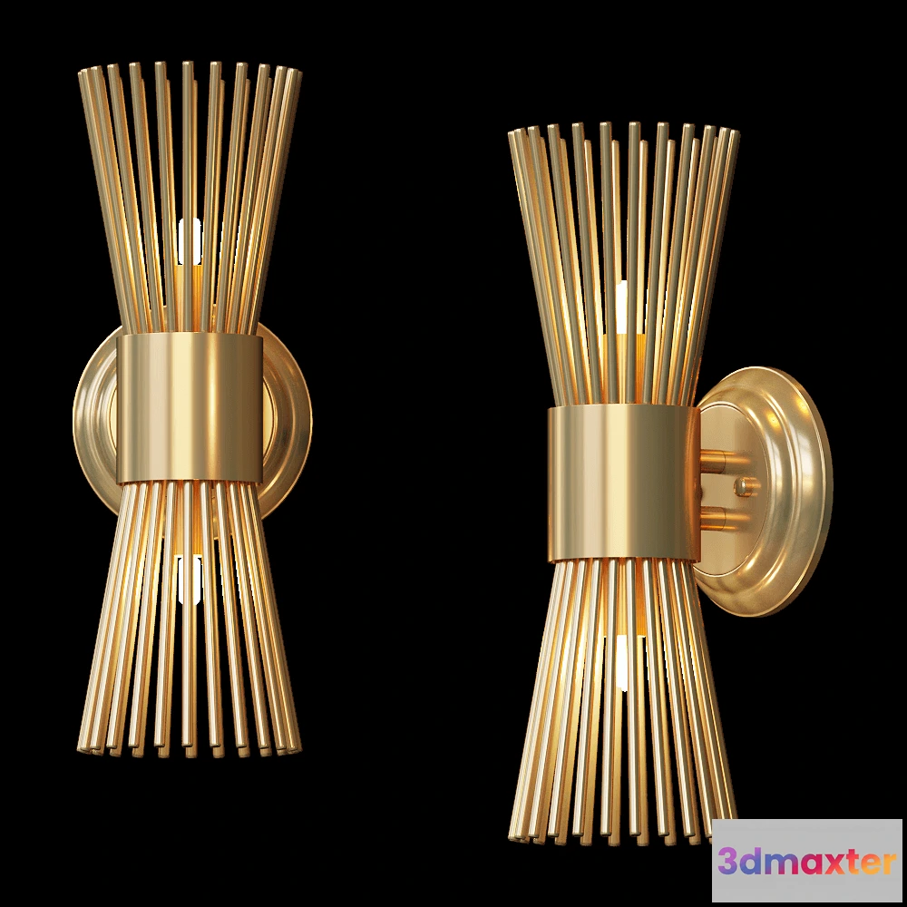 1662214 - Odeon Light - Wall lamp Dorta 46382W 3D Max