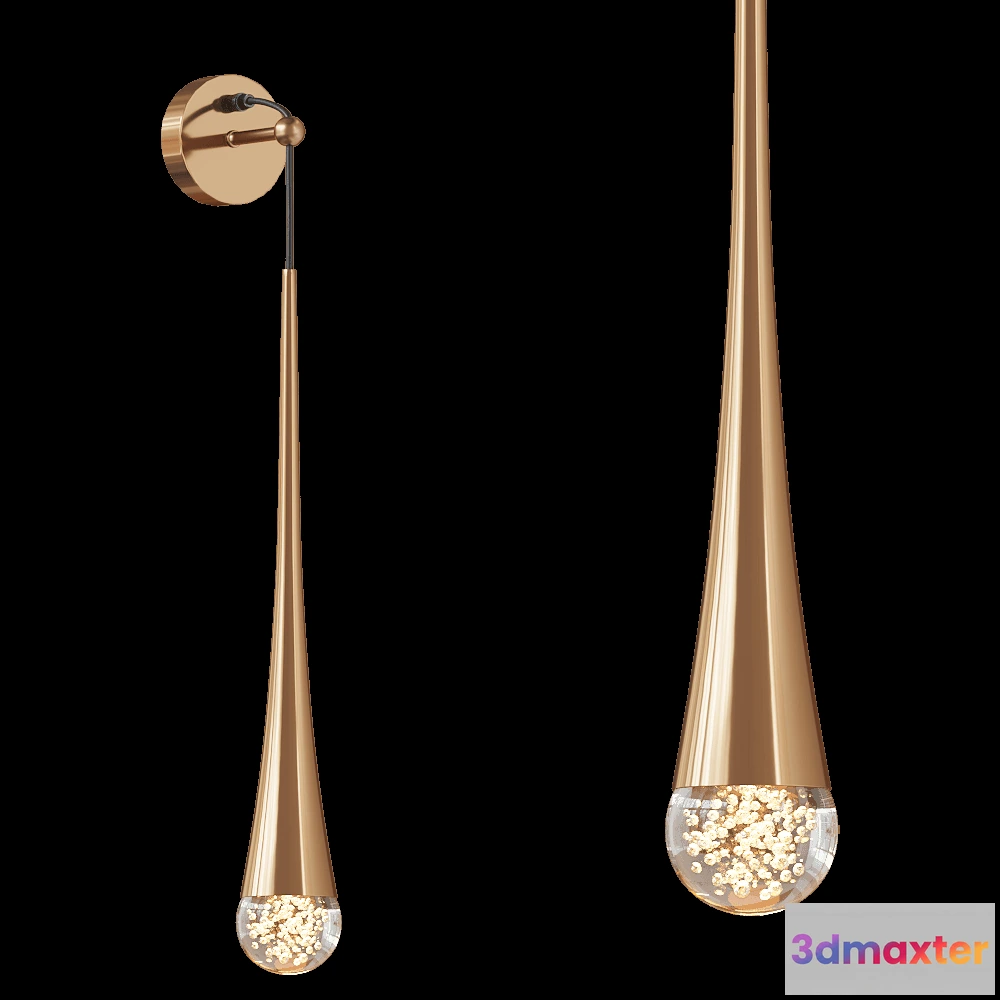 1662218 - Odeon Light - Wall lamp Gota 42851W 3D Max