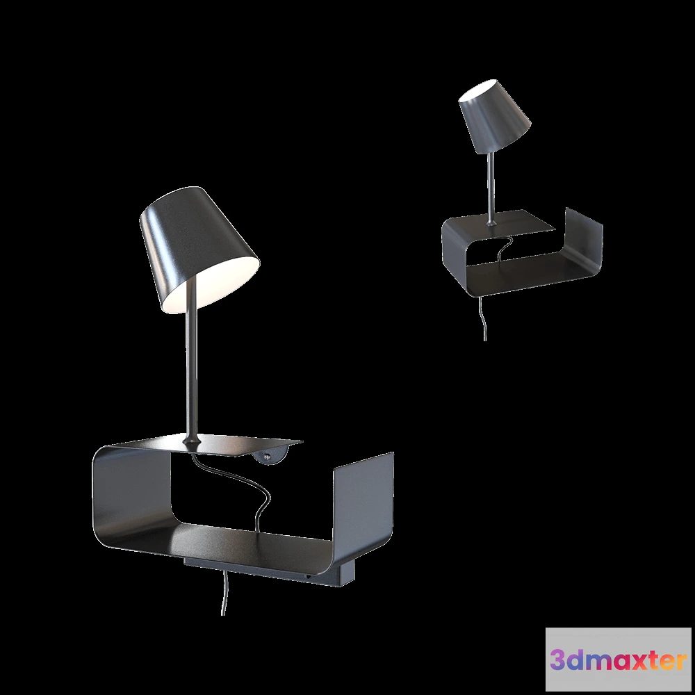 1662222 - Odeon Light - Wall lamp Sven 41626WL 3D Max