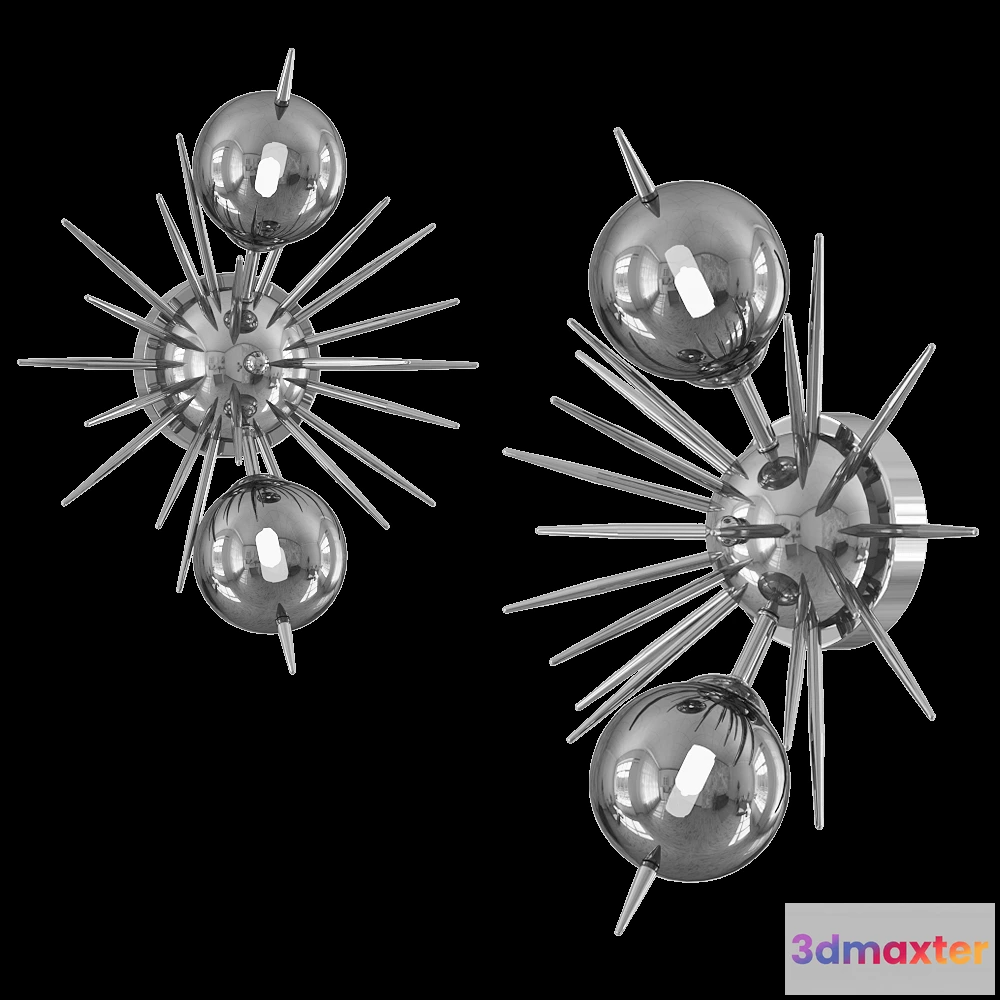 1662226 - Odeon Light - Wall lamp Vilina 47872W 3D Max