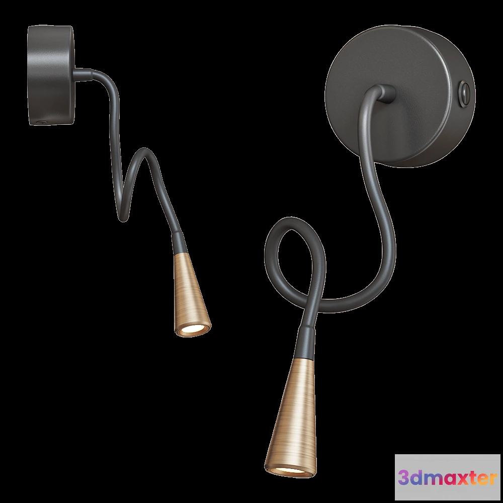 1662242 - Odeon Light - Wall lamp Odds 42893WL 3D Max