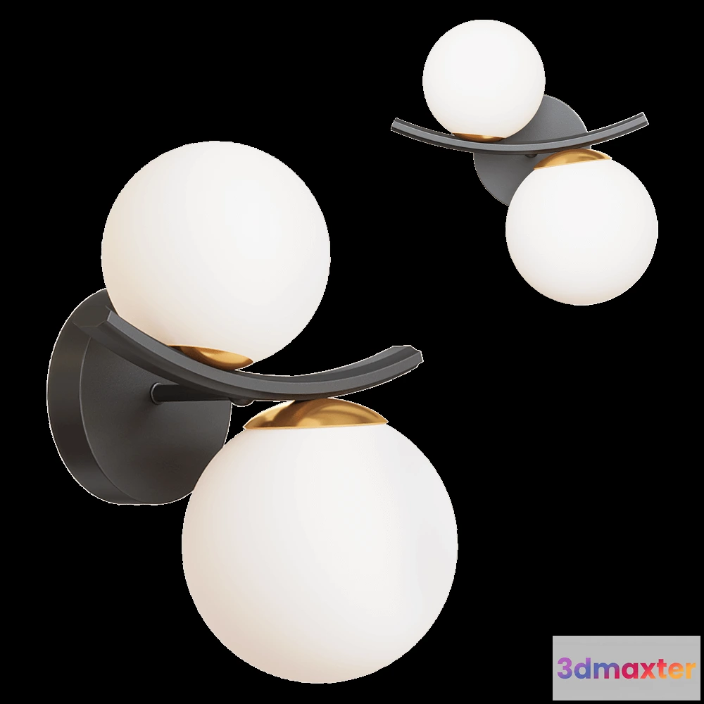 1662264 - Odeon Light - Wall lamp Dino 42672W 3D Max