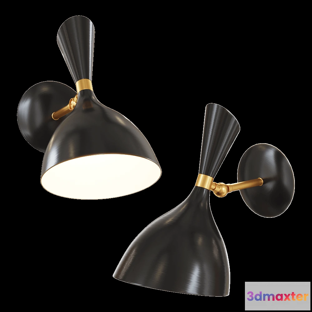 1662270 - Odeon Light - Wall lamp Rasto 46651W 3D Max