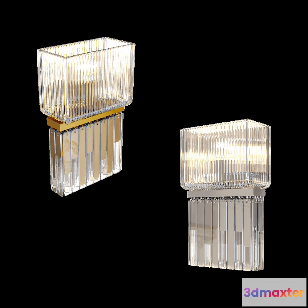 1662276 - Odeon Light - Wall lamp Gatsby 48711W 3D Max