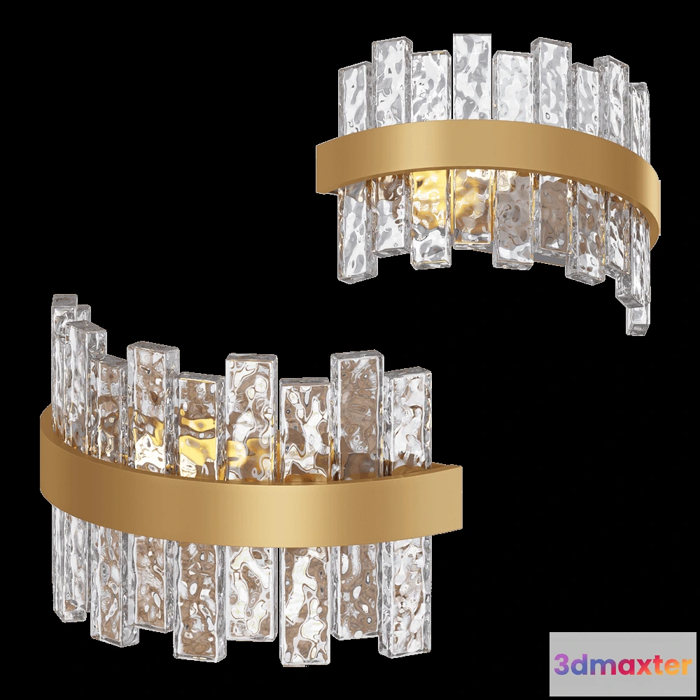 1662290 - Odeon Light - Wall lamp Hall 49381W 3D Max