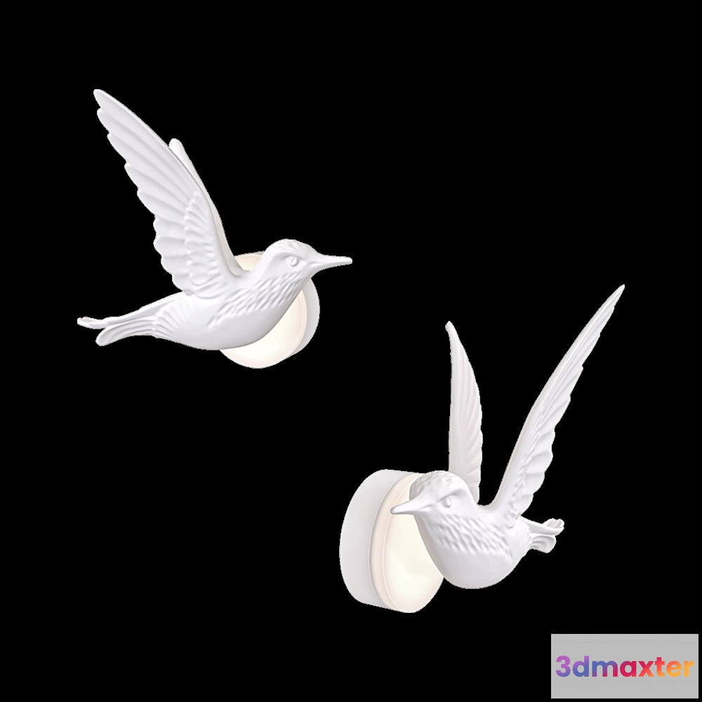 1662294 - Odeon Light - Wall lamp Colombella 43103WLA 3D Max