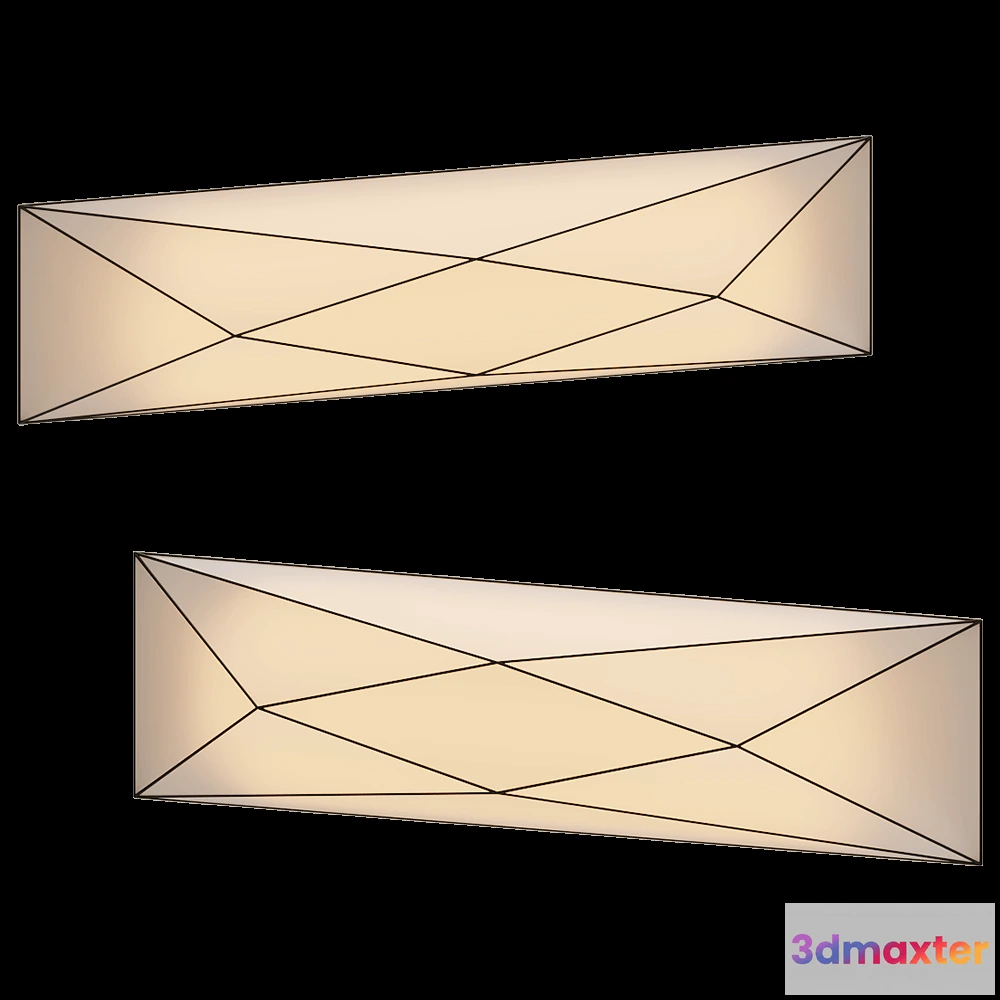 1662310 - Ole lighting - Wall lamp E27 POLARIS 3D Max