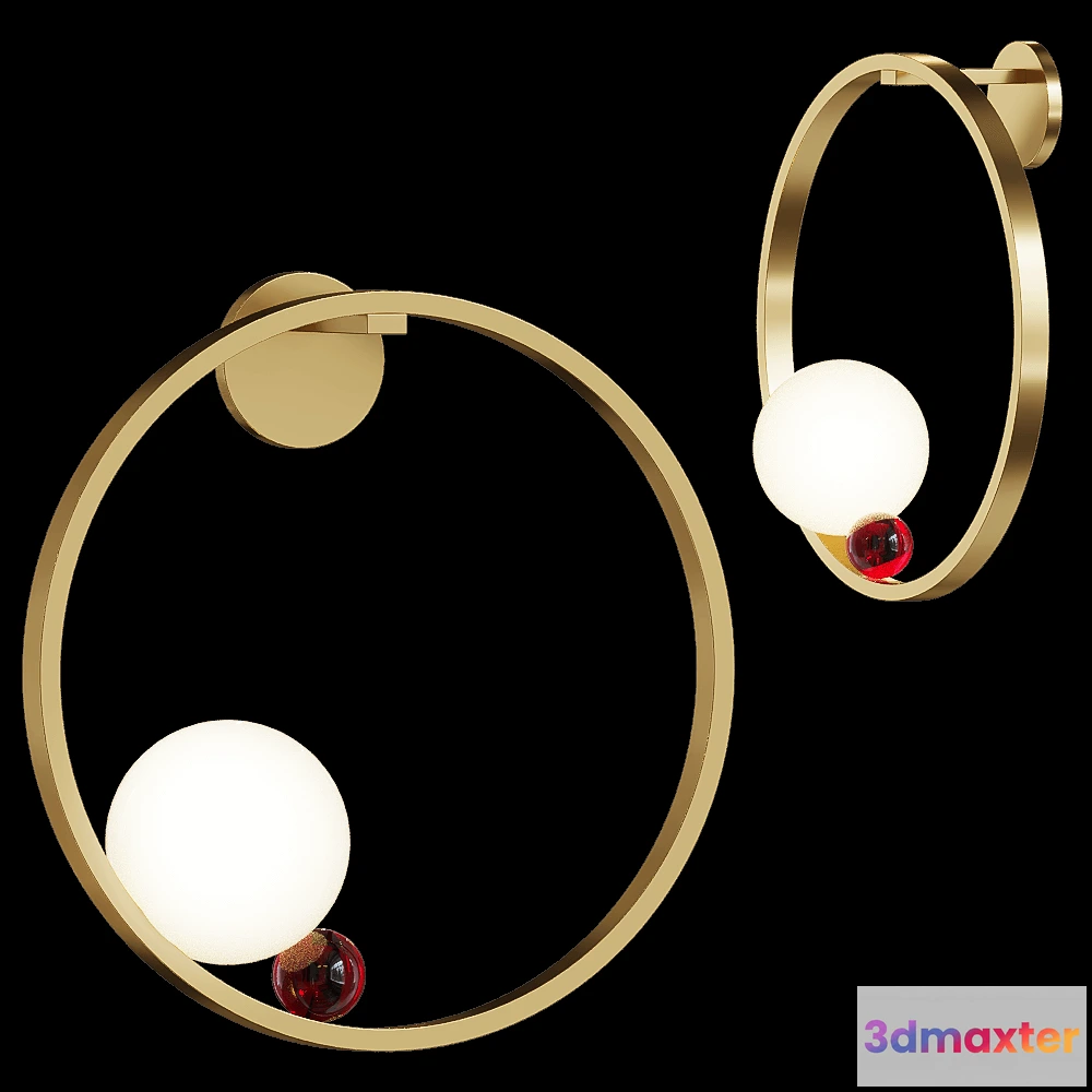 1662348 - Paolo Castelli - Wall lamp Joy 3D Max