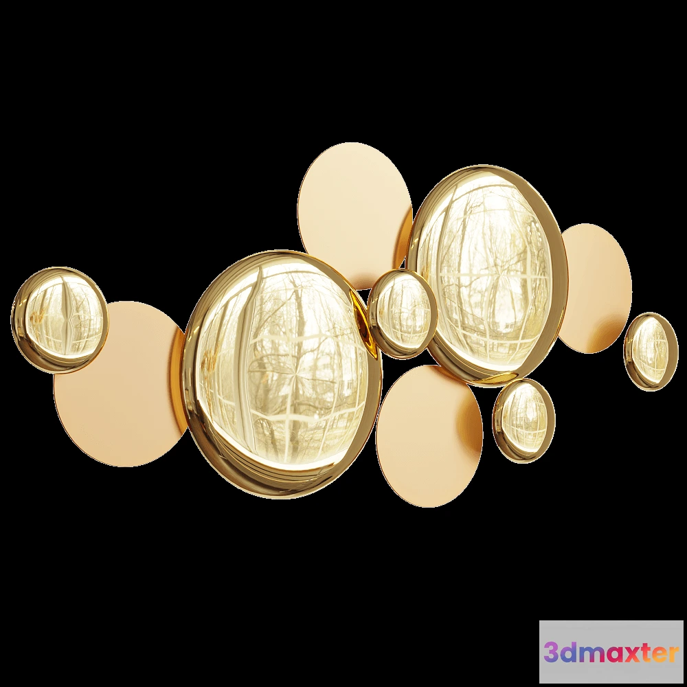 1662354 - Paolo Castelli - Wall’s decoration Galaxy 3D Max